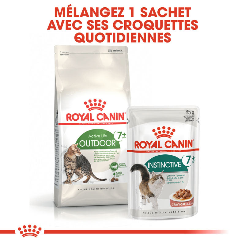 Outdoor 7+, Aliment sec, Chat