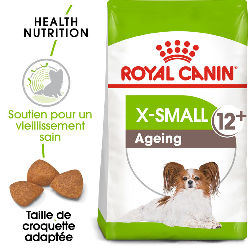 X-Small Ageing 12+, Aliment sec, Chien